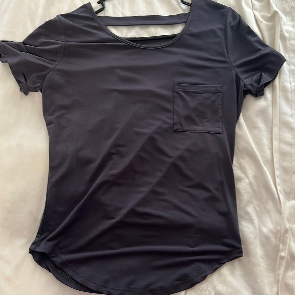 Dark grey Zenana Professional top size Small